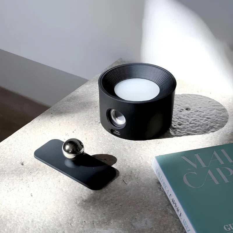 Cordless Rechargeable Magnetic Wall Lamp with 360° Rotation