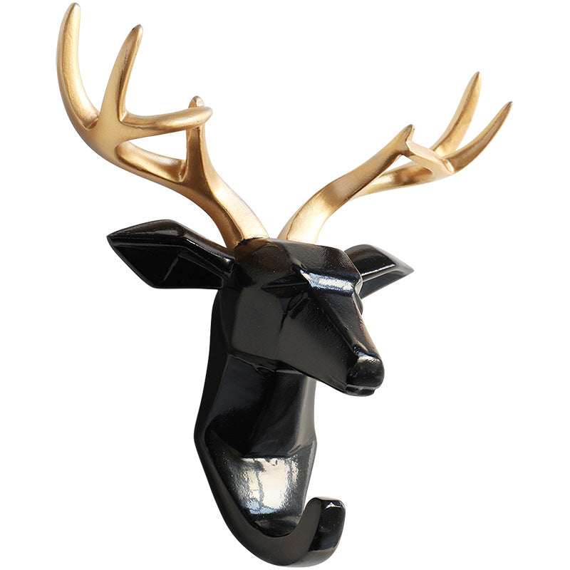Animal Head Wall Hooks in Eco-Friendly Resin