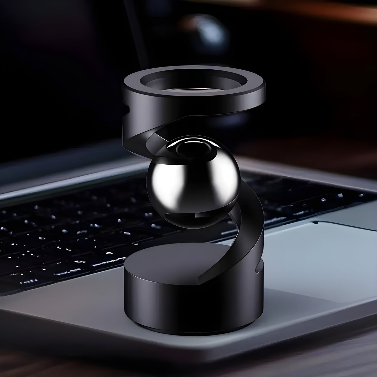Decorative Metal Floating Gyroscope Fidget Spinner