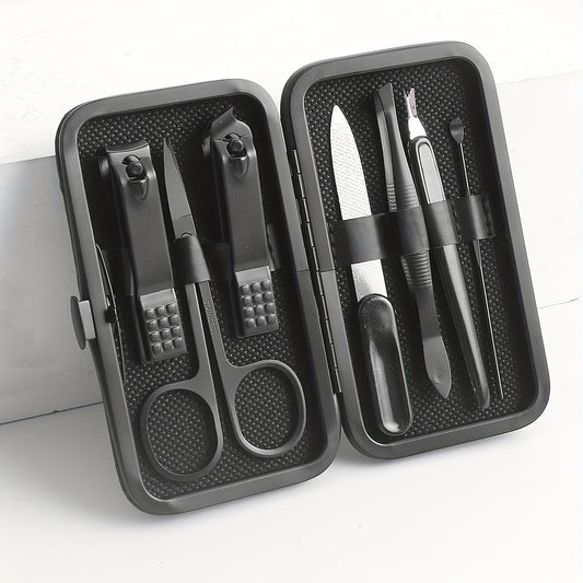 7-Piece Manicure Set with Elegant Case