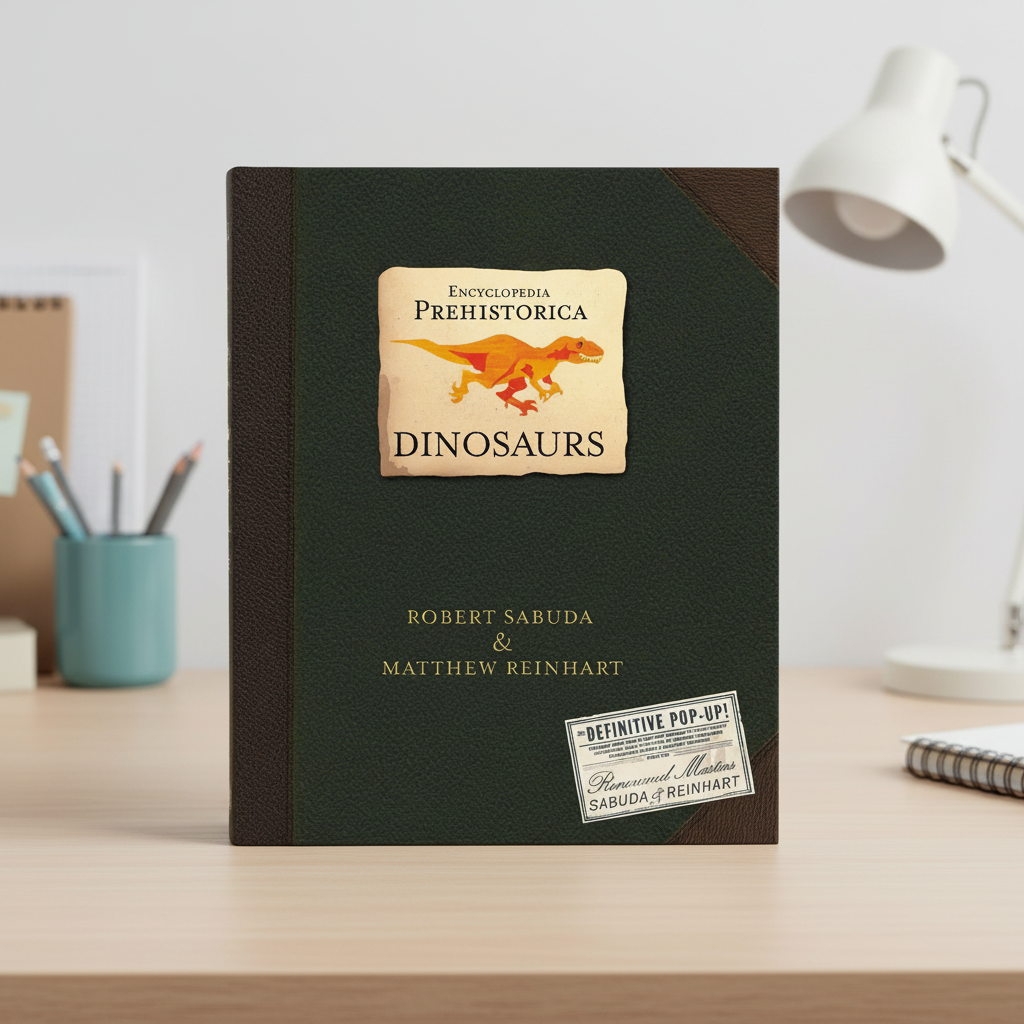3D Pop-Up Dinosaur Adventure Book for Kids