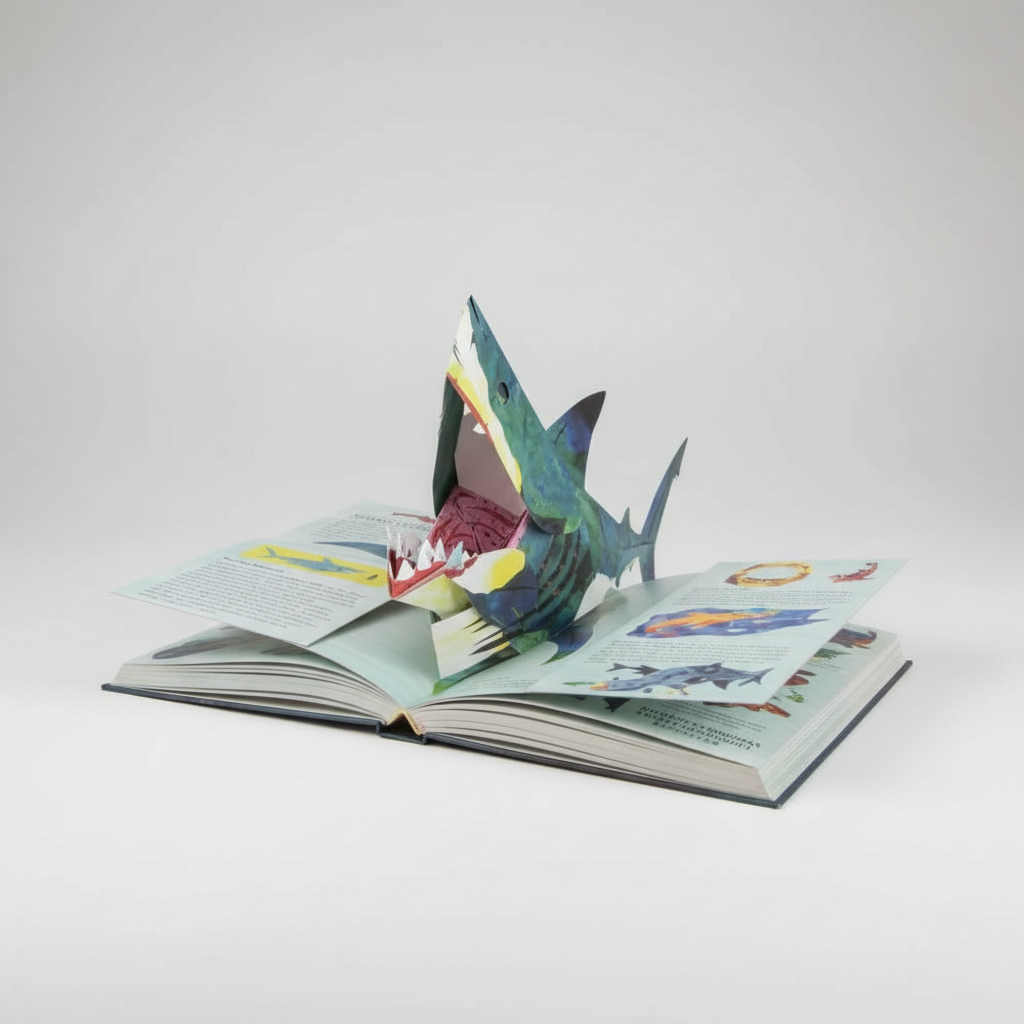 3D Pop-Up Dinosaur Adventure Book for Kids