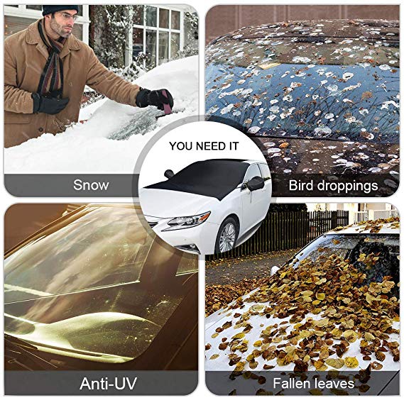 Magnetic Windshield Cover for Cars and SUVs