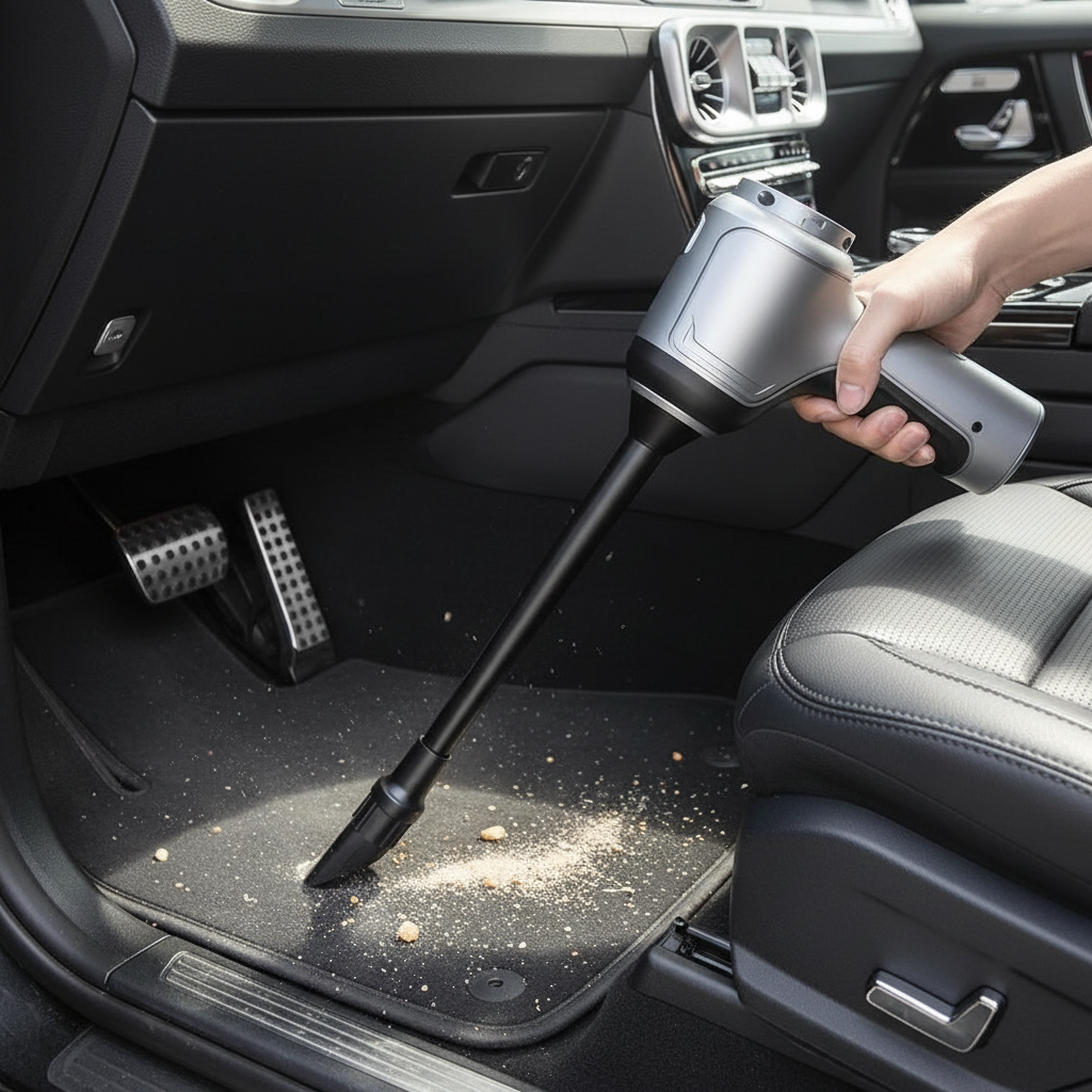 Cordless Rechargeable Car Vacuum Cleaner with Strong Suction