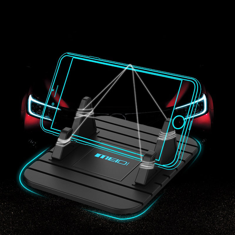 Non-Slip Silicone Car Phone Holder with Suction Base