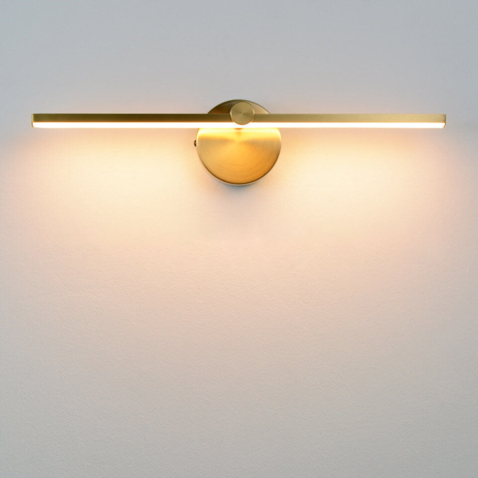 Aluminium Modern LED Wall Light in Black, White, or Gold