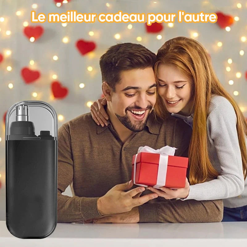 Rechargeable Portable Nose Hair Trimmer with Waterproof Design