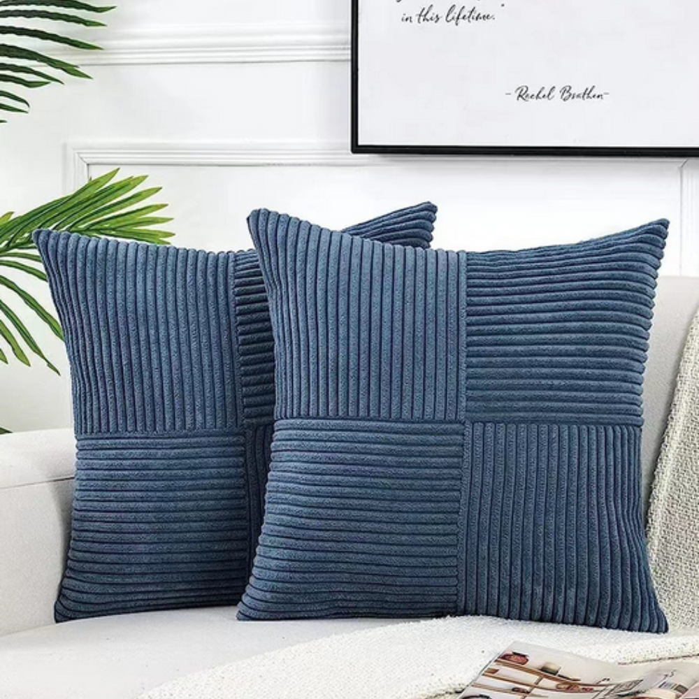 Rustic Soft Corduroy Cushion Cover