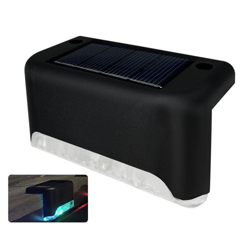 Waterproof Solar Stair Lights for Outdoor Use - 4 Pack