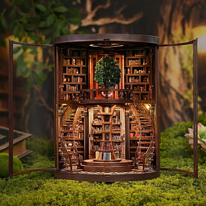 Wisdom Library Architectural Book Nook Kit