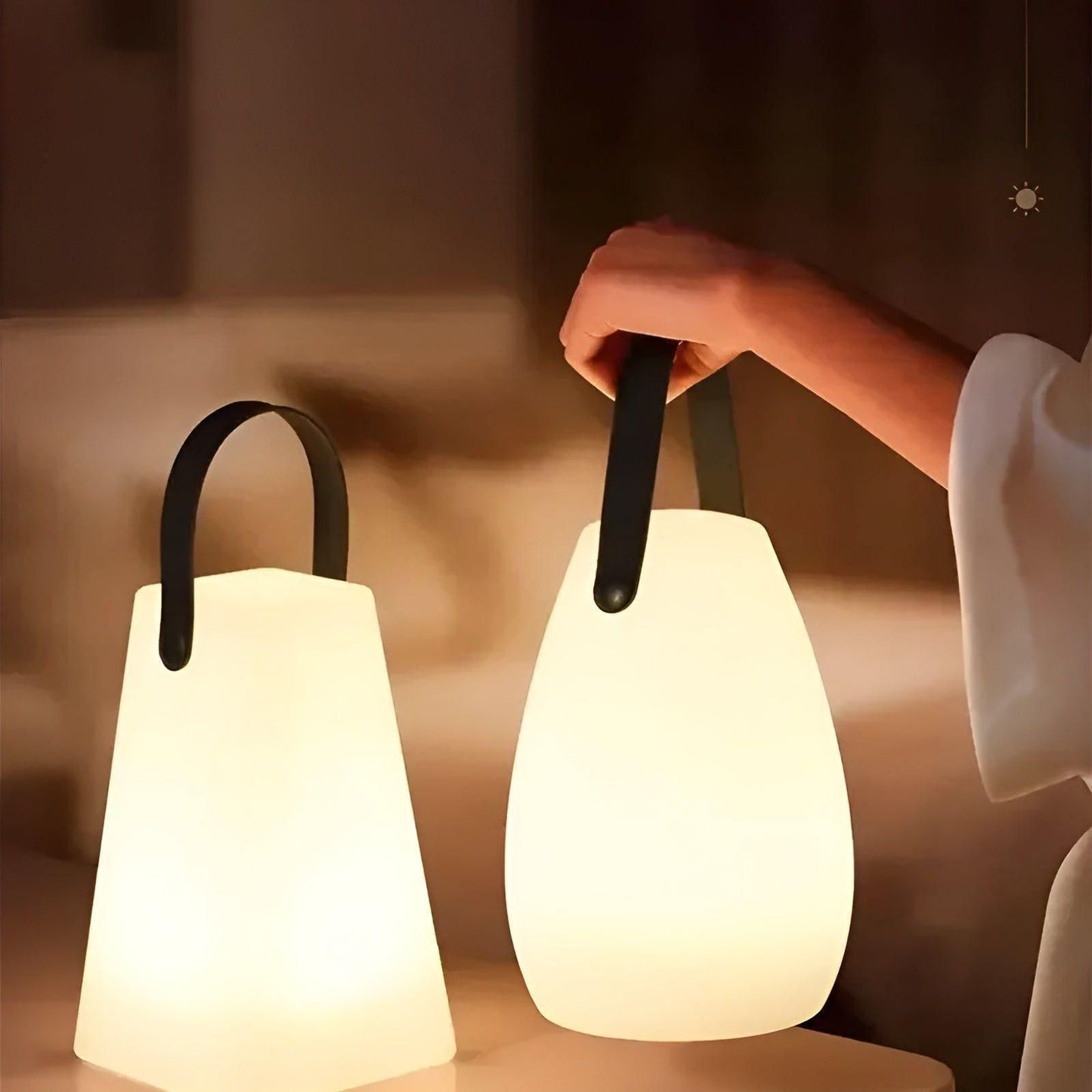 Portable Waterproof Cordless Table Lamp with Remote Control