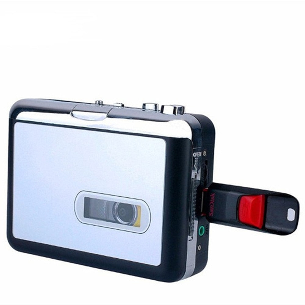 Cassette Tape to MP3 USB Converter with Playback Function