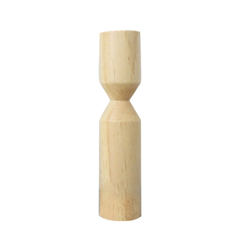 Minimalist Pine Wood Candle Holder