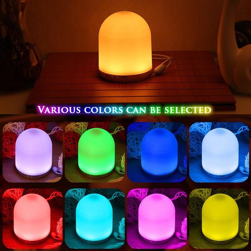 Multicolor Rechargeable Night Light with Adjustable Brightness