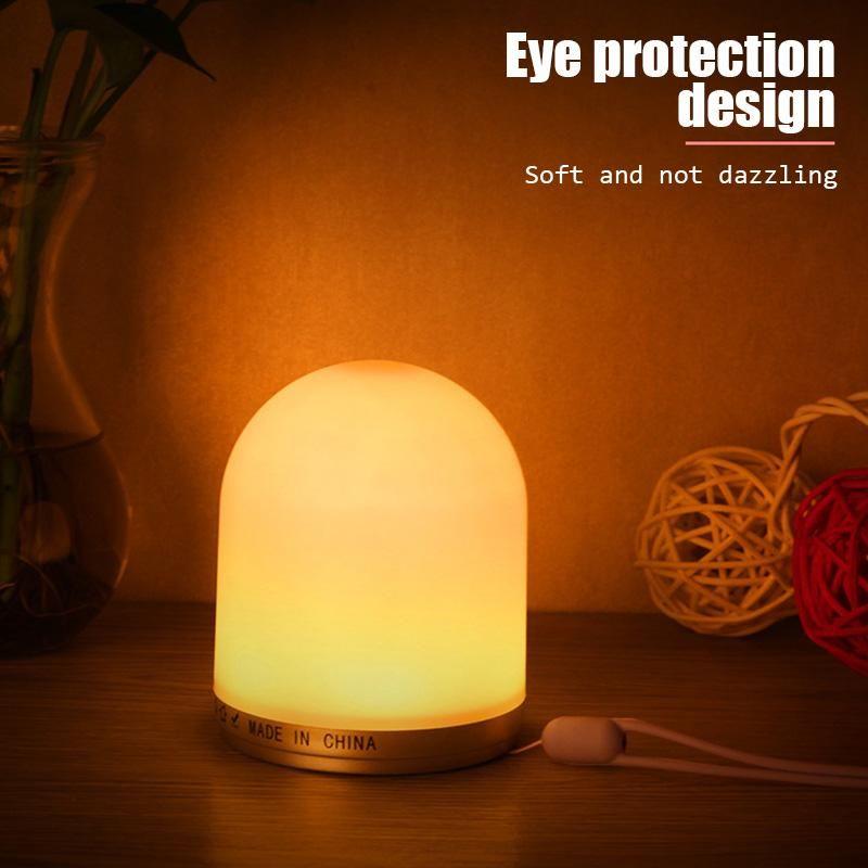 Multicolor Rechargeable Night Light with Adjustable Brightness
