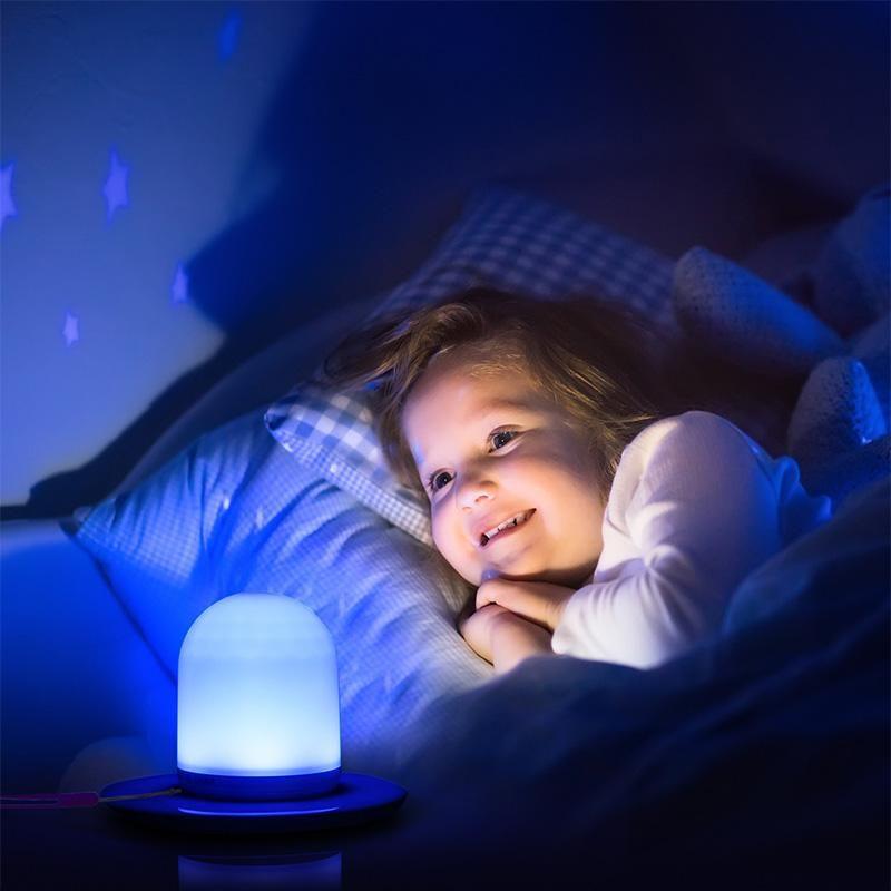 Multicolor Rechargeable Night Light with Adjustable Brightness