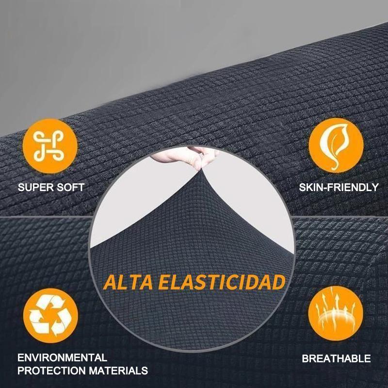 Elastic Sofa Cover - Slip-Resistant Stretch Fabric in 8 Colors