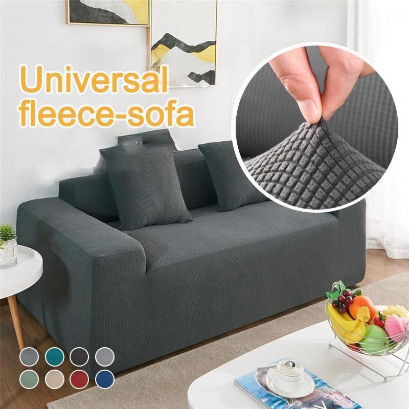 Elastic Sofa Cover - Slip-Resistant Stretch Fabric in 8 Colors