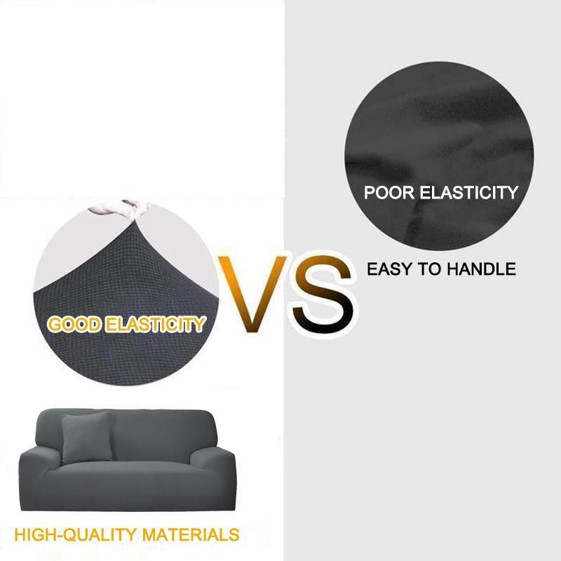 Elastic Sofa Cover - Slip-Resistant Stretch Fabric in 8 Colors