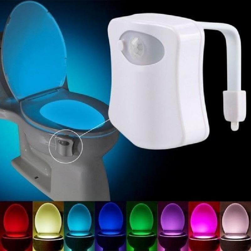 Toilet Night Light with Motion Sensor and 8 Color Options