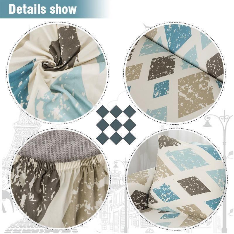Universal Elastic Slipcover Sofa Protector in Soft Stretch Fabric