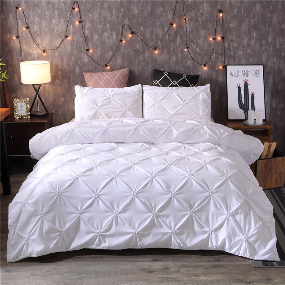 Luxurious Microfiber Duvet Cover Set with Pillowcases