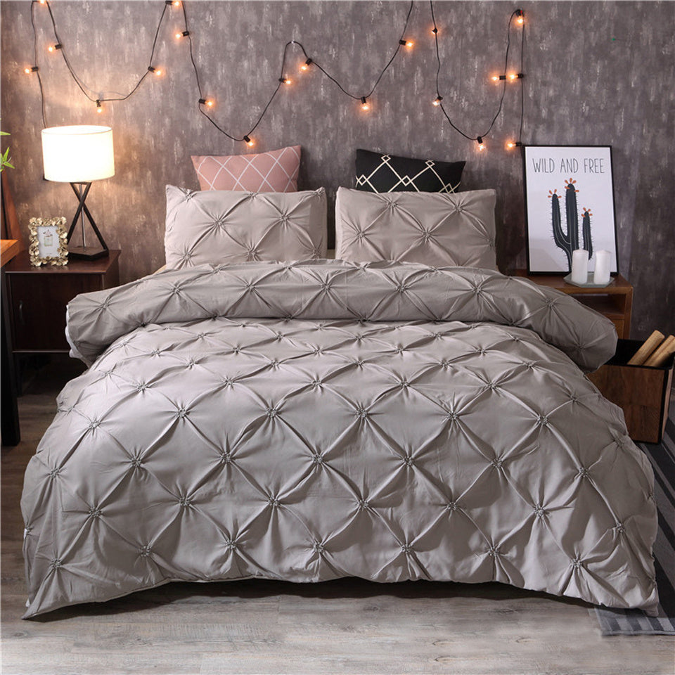 Luxury Cotton Bedding Set - Modern Hypoallergenic Design