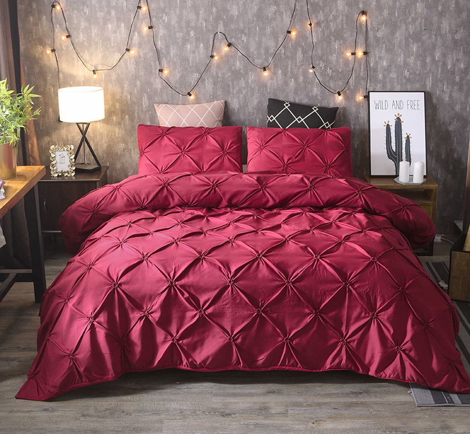 Luxury Cotton Bedding Set - Modern Hypoallergenic Design