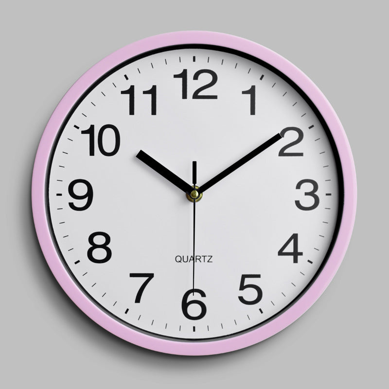 Silent 10-Inch Eco-Friendly Wall Clock for Classroom