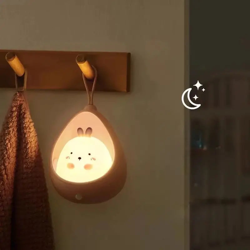 Cute Animal Night Light LED Bedside Lamp for Kids