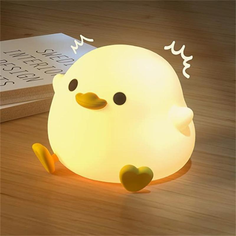 Rechargeable Duck Night Light for Kids with USB Charging