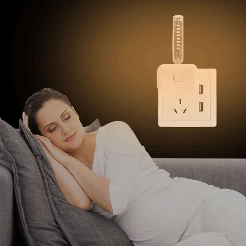 Voice-Controlled Night Light with Smart AC Control