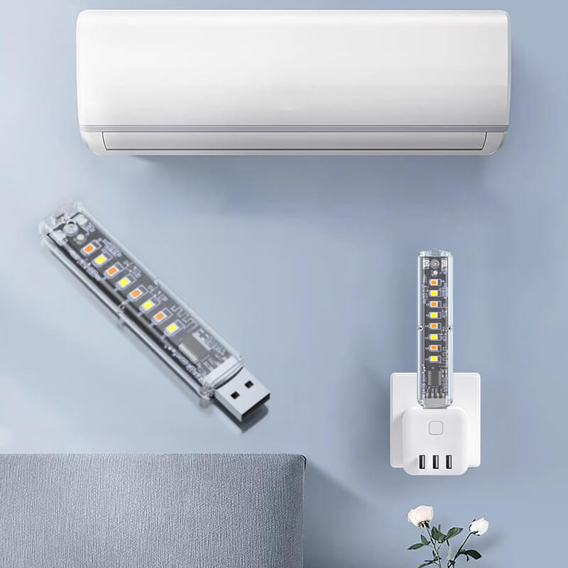 Voice-Controlled Night Light with Smart AC Control