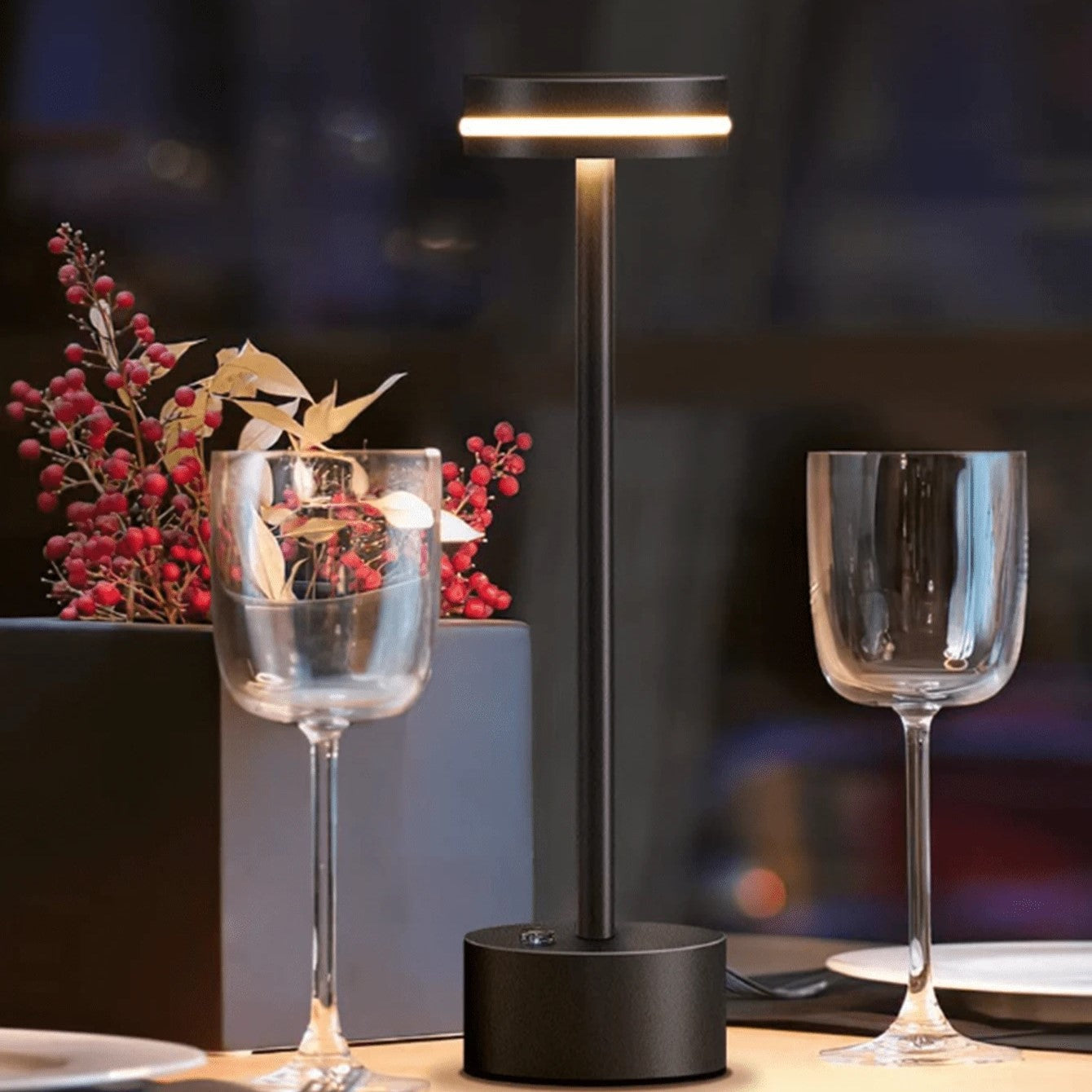 Cordless Rechargeable Touch-Sensitive Table Lamp