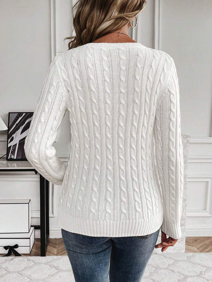 Celina | Ladies' Cable-Knit Sweater