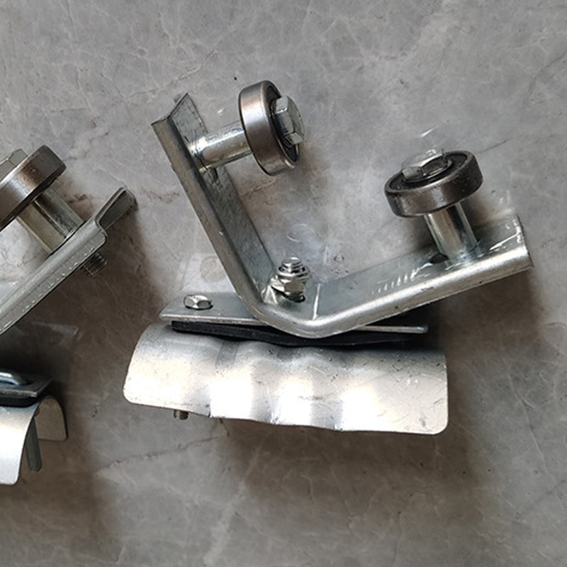 Adjustable Angle Iron Pulley with Safety Clamp