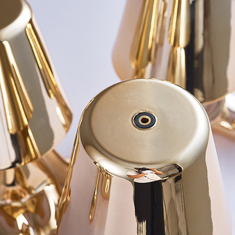 Creative Gold Thinking Man Touch Control Table Lamp