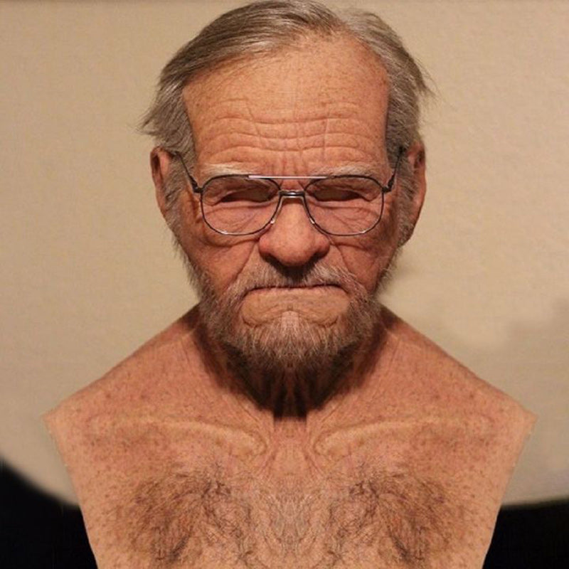 Realistic Full Face Latex Mask for Halloween and Cosplay