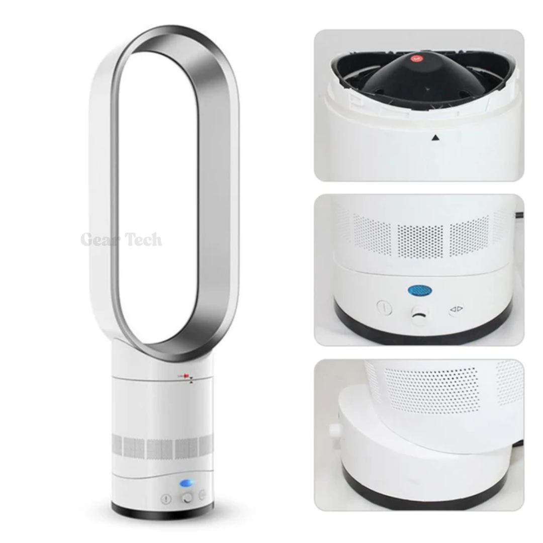 16-Inch Bladeless Fan with Remote - UK Designed
