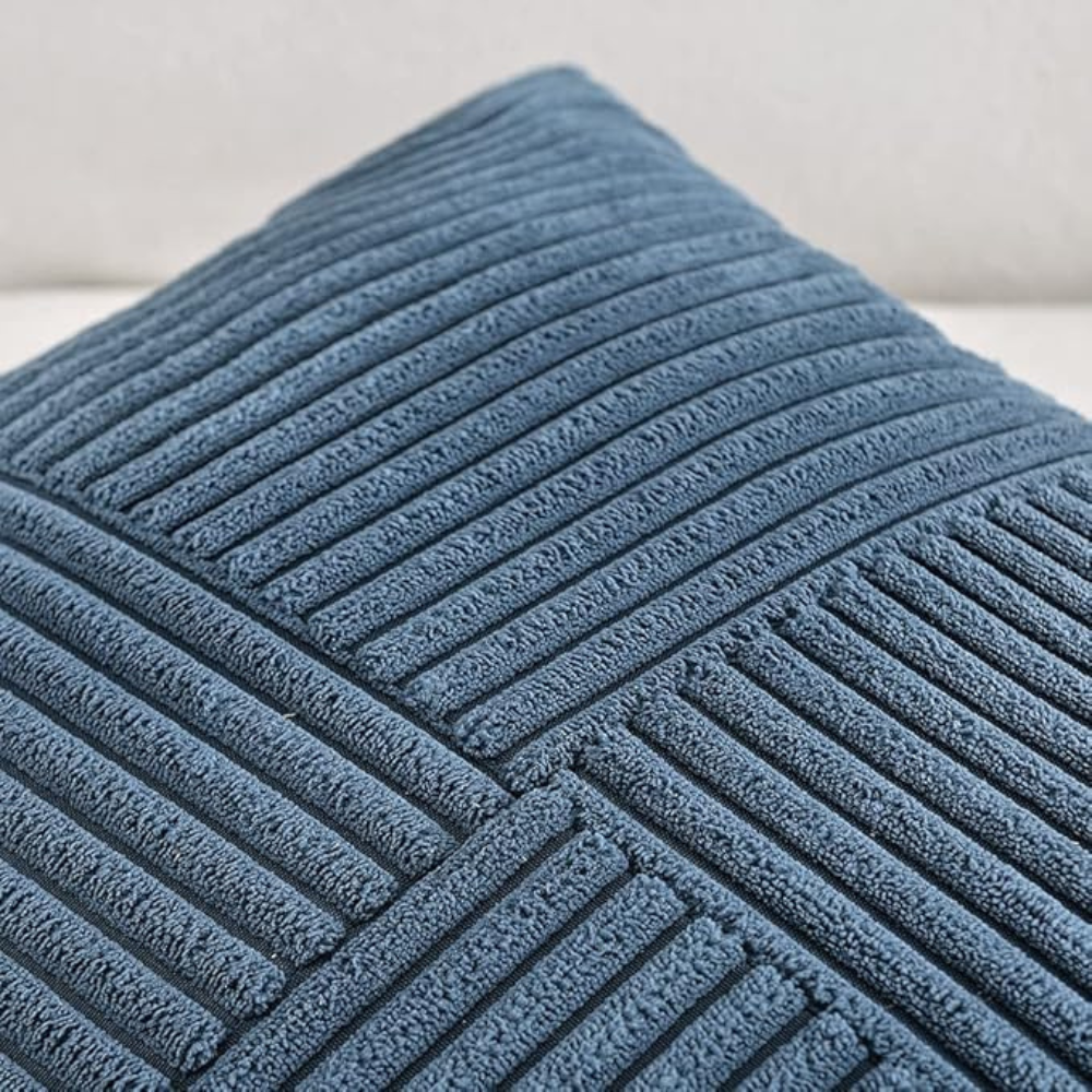 Rustic Soft Corduroy Cushion Cover
