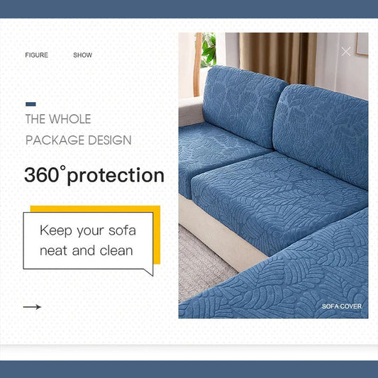 Wear-Resistant Universal Sofa Cover with Elastic Fit