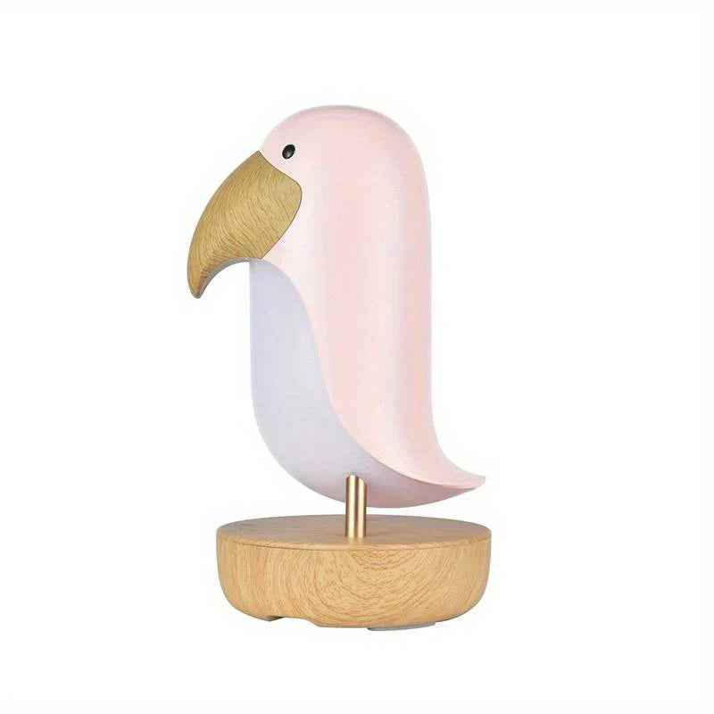 Rechargeable Woodpecker Night Light Lamp