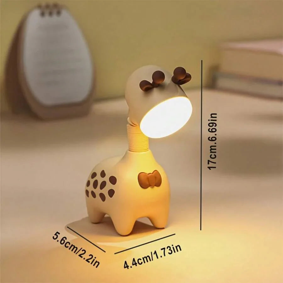 Adorable Rechargeable Giraffe Night Light