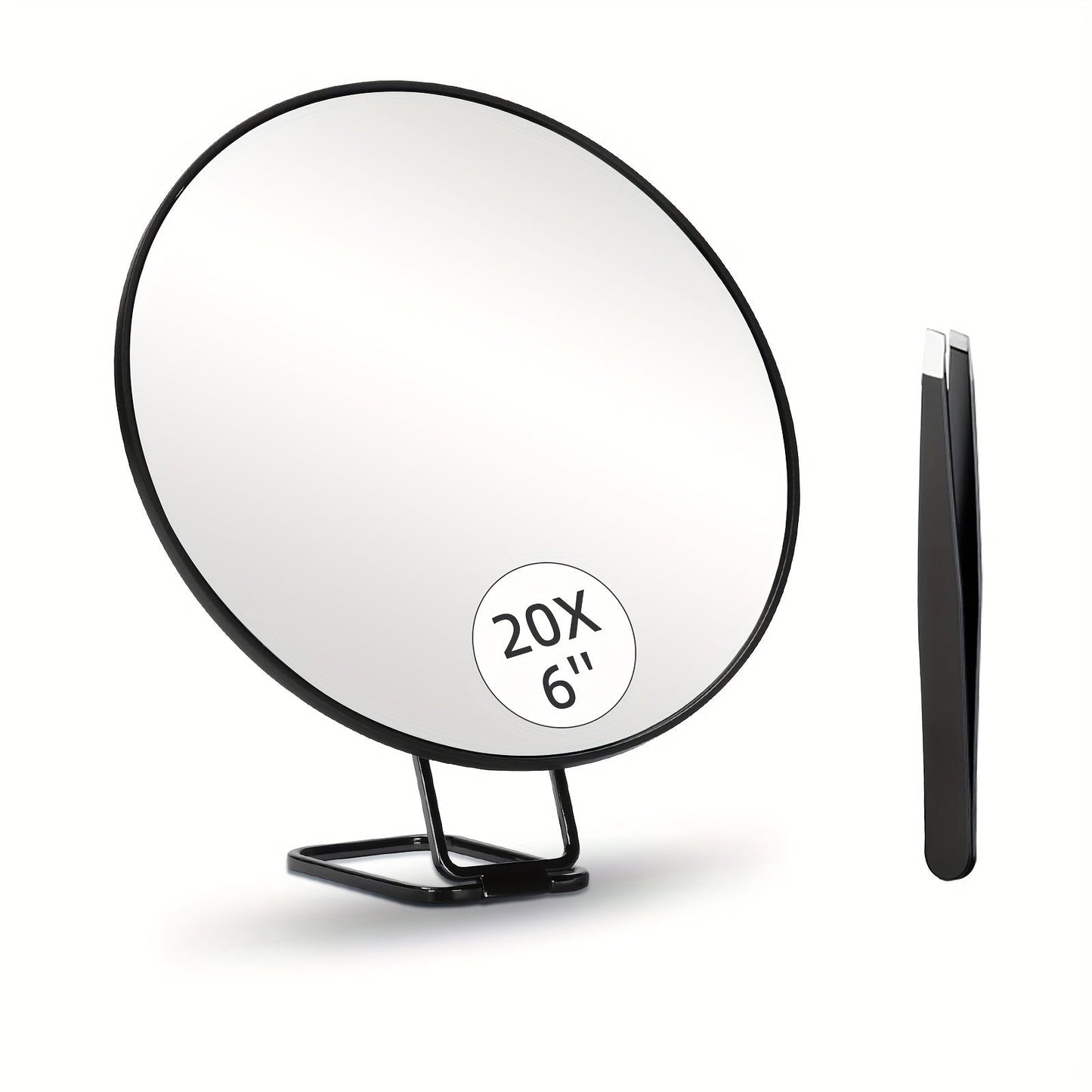Magnifying Makeup Mirror with 20X/10X Magnification and Suction Cup