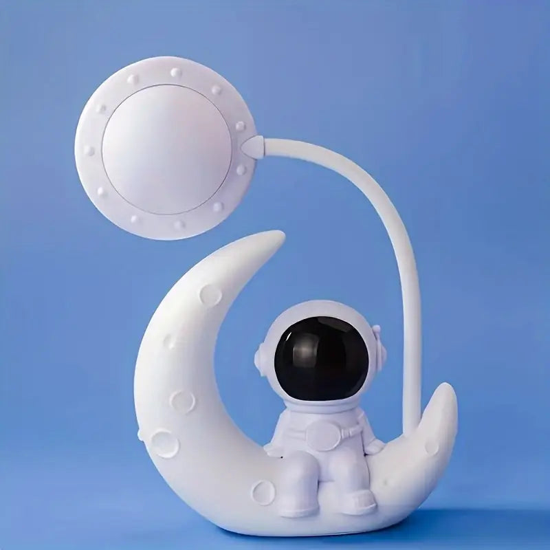 Astronaut Moon Night Light with Adjustable LED