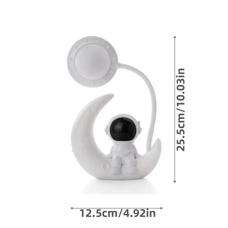 Astronaut Moon Night Light with Adjustable LED