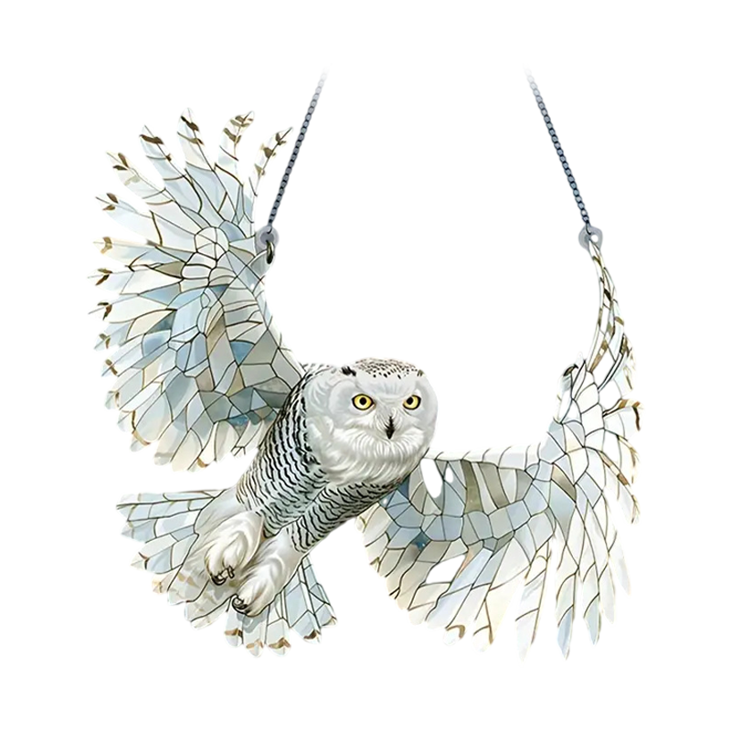 Hummingbird Acrylic Stained Glass Window Suncatcher