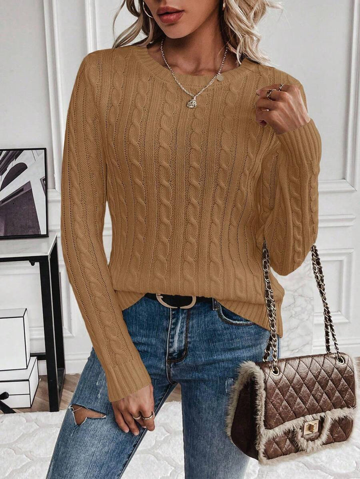 Celina | Ladies' Cable-Knit Sweater