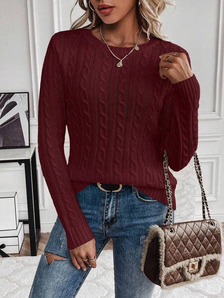 Celina | Ladies' Cable-Knit Sweater