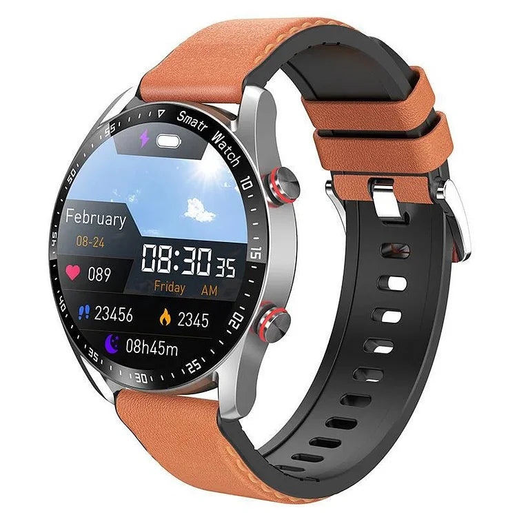 Smart Watch with Blood Glucose Monitoring and Heart Rate Tracking